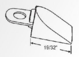 WRS 3/8" Spiral Balance Cap - White