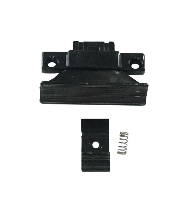 WRS 1-7/8" Die Cast Slider Latch Lock & Keeper - Black
