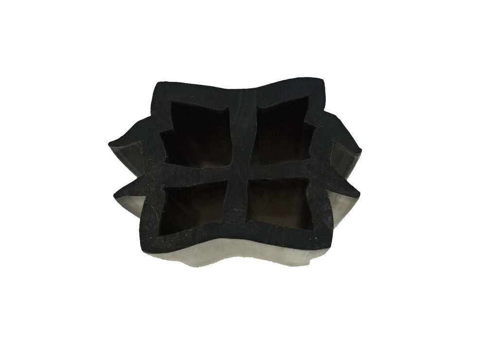 WRS 2-1/2" Rubber Sash Stop - Black
