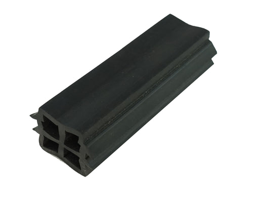 02-913 WRS 3-1/4" x 3/4" Black Rubber Sash Stop