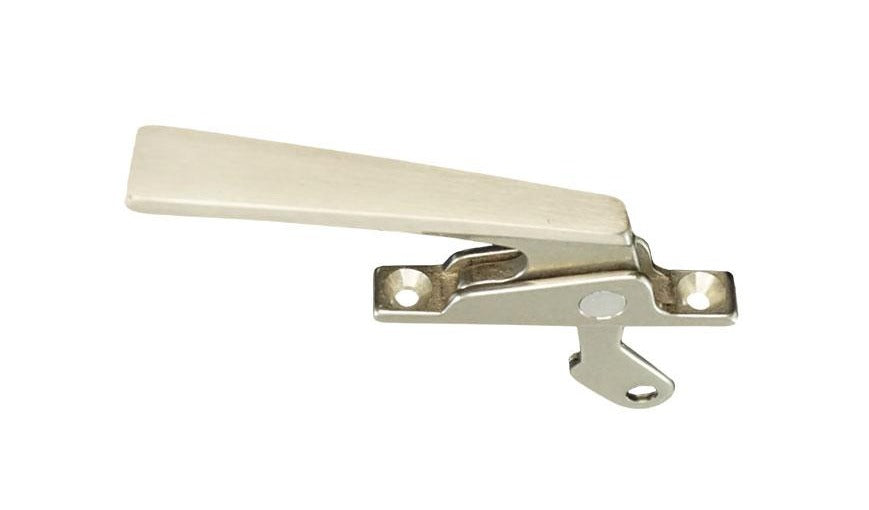 3-3/4" Left Hand Locking Handle - White Bronze