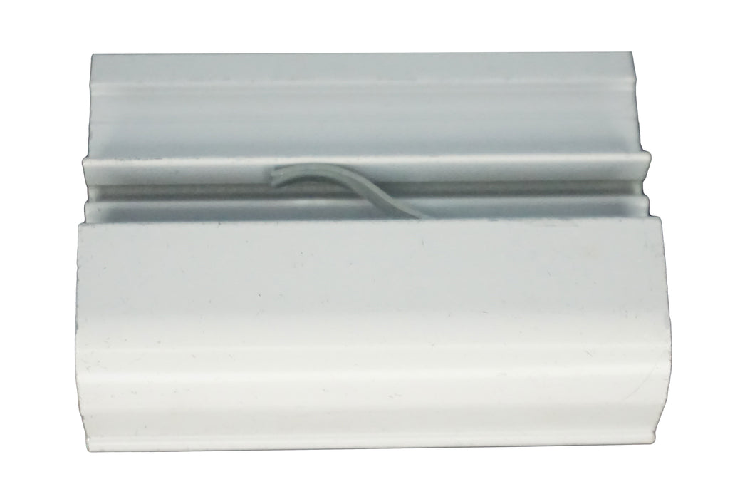 Spring Loaded Slider Latch - White