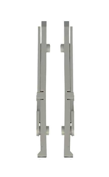 WRS 4-57/64" Internal Top Tilt Latch Set with Thumb Button - White