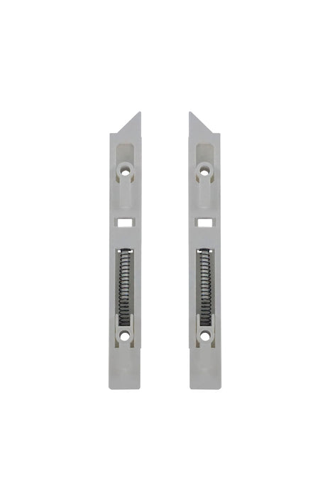 WRS Internal Top Tilt Latch Set (19/64" Nose) with Thumb Button - White