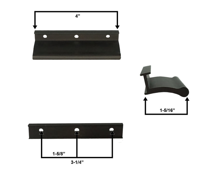 WRS Window Lock Handle - Bronze