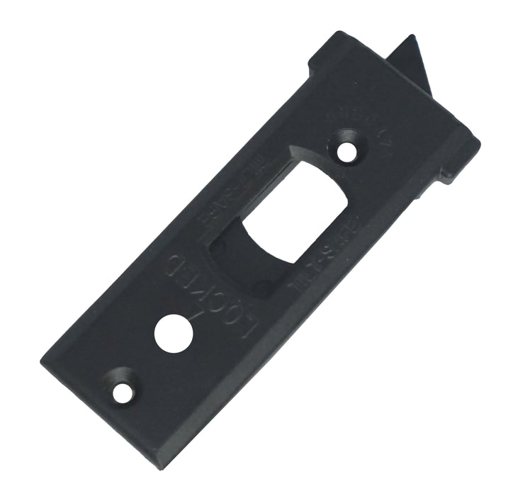 WRS 3-1/2" Metal Tilt Latch Assembly with Wings - Black