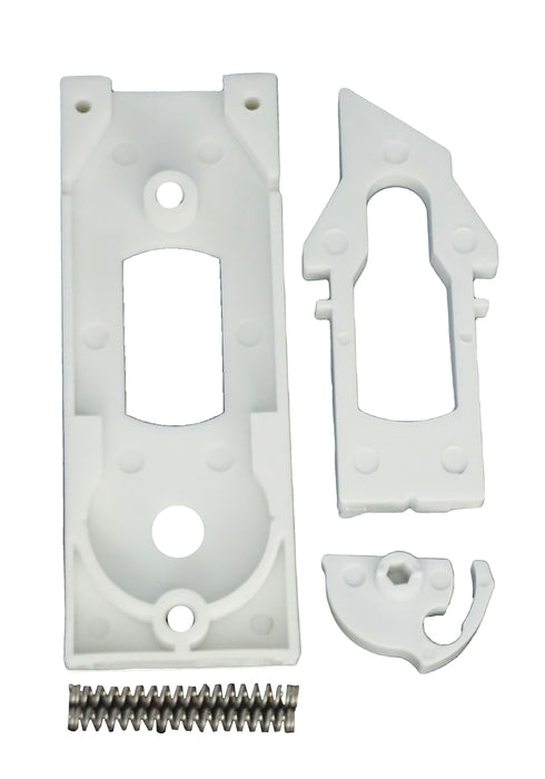 WRS 2-9/16" Reversible Tilt Latch - White