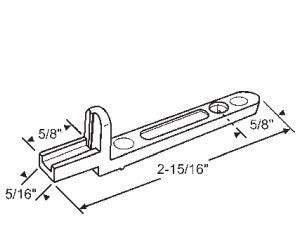 WRS Die Cast Pivot Bar - 2-15/16"