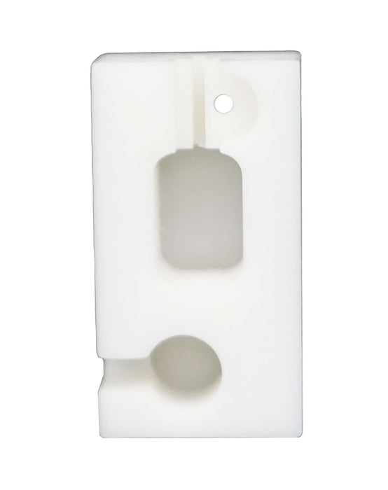 2-1/8" Kassl Pivot Lock Shoe - Left and Right Hand (Sold Separately) - White