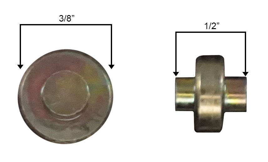WRS 3/8" Steel Roller - Concave Wheel