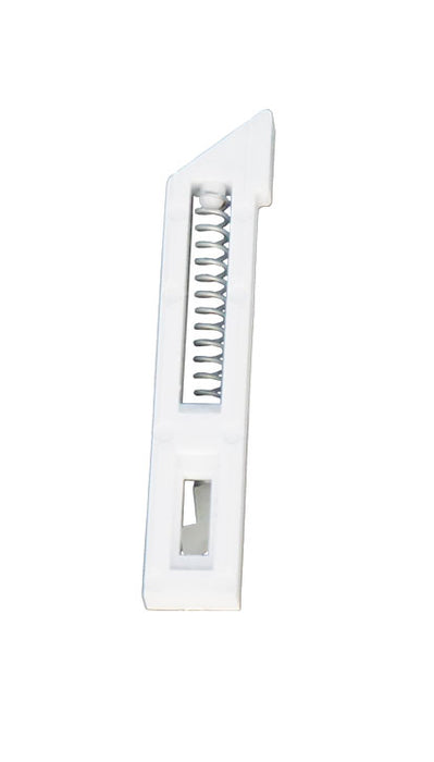 WRS 2-7/16" Non-Handed/Reversible Internal Tilt Latch & Spring - White
