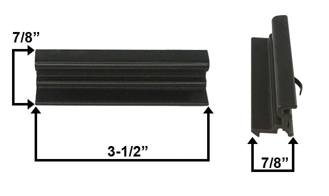 WRS Extruded Spring Lock - Dark Brown