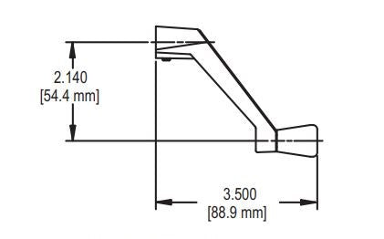 WRS Truth Hardware Operator Handle - 11/32" Spline