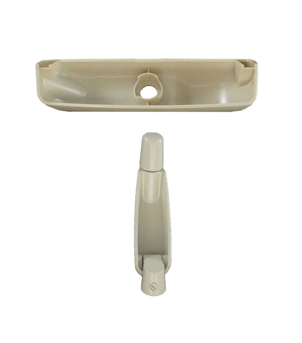 Truth Hardware Entrygard Folding Handle & Cover - Beige