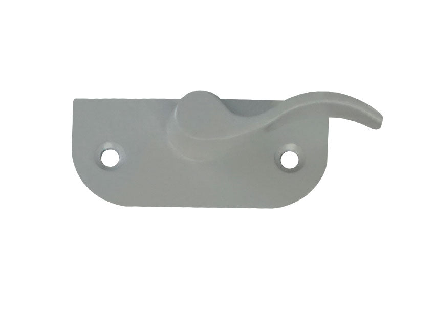 WRS Truth 1-5/8" Flange Mounted Check Rail Sweep Lock - White