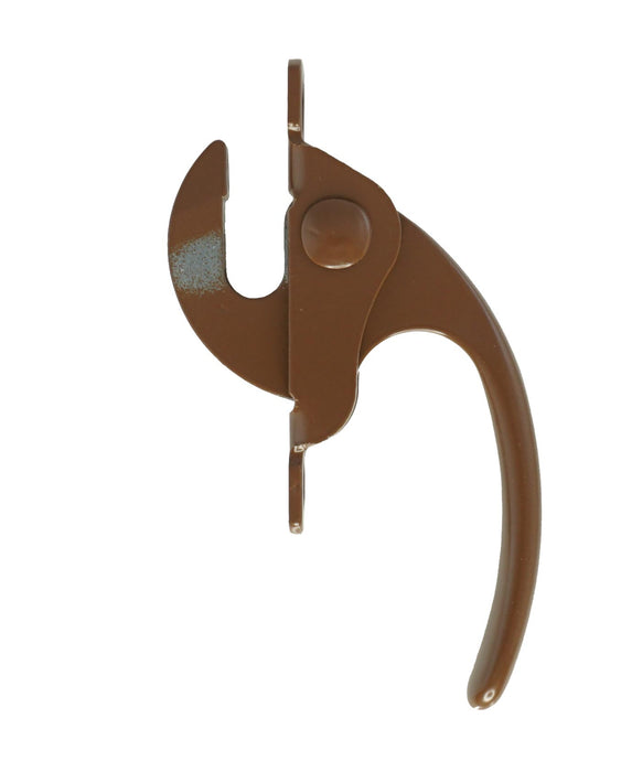 WRS 2-3/8" Die-Cast Casement Locking Handle - Brown