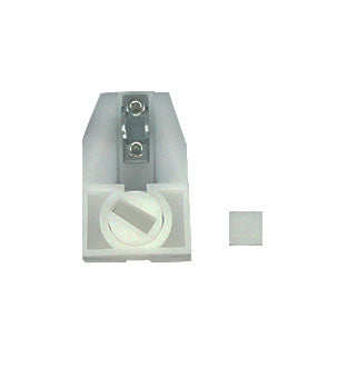 WRS SWS Pivot Lock Shoe Assembly - White Angled