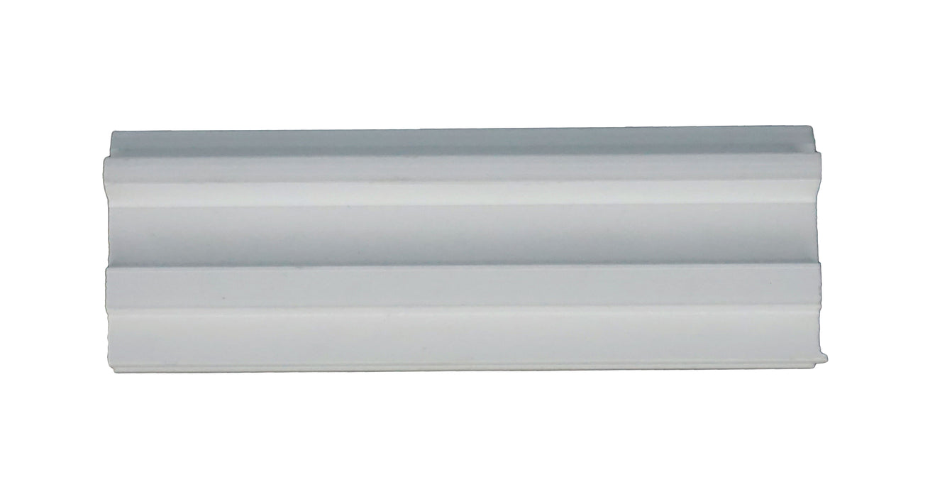 3-1/16" Metal Pivot Bar Housing - White