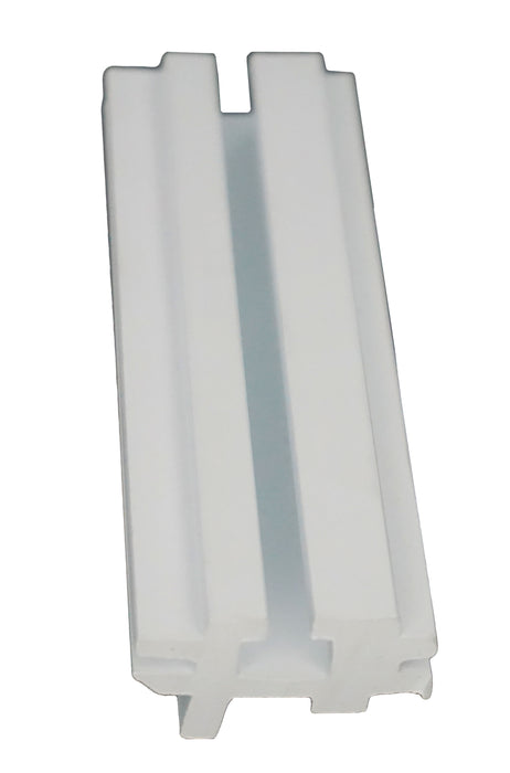 3-1/16" Metal Pivot Bar Housing - White