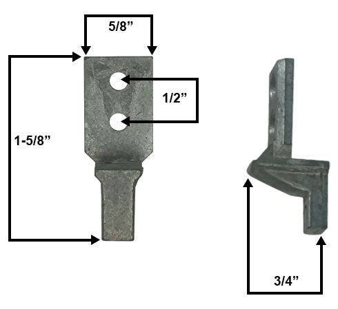 WRS Die-Cast Pivot Bar - 1-5/8"