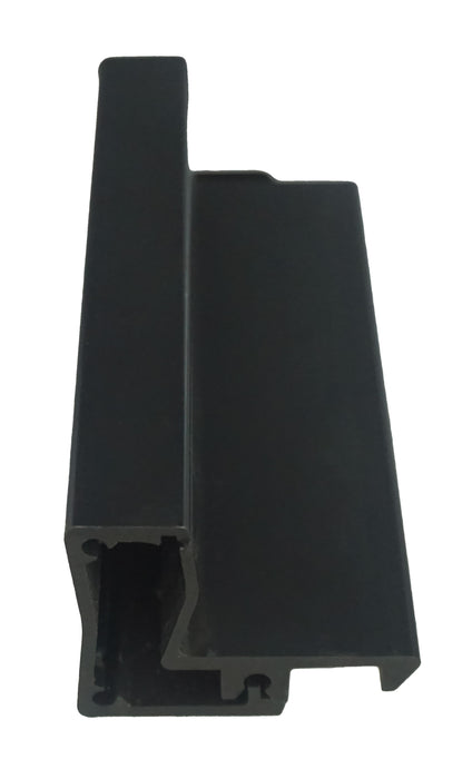 WRS 4" Surface Mounted Sliding Window Lock - Black (Anodized)