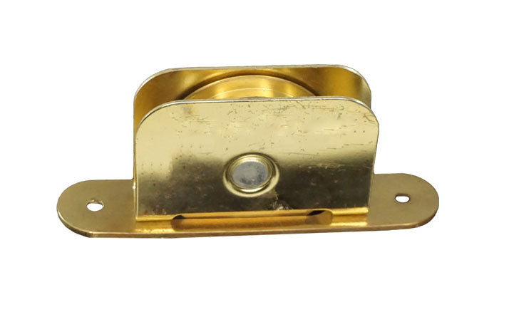 WRS 2-1/2" Ball Bearing Sash Pulley - Brass