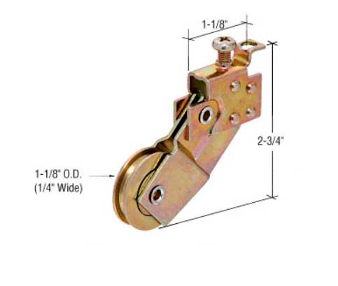 WRS Sliding Glass Door Roller - 2-3/4"