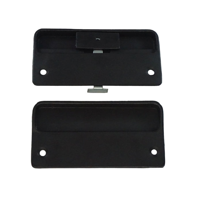 WRS 3-9/16" Patio Door Handle Set - Black