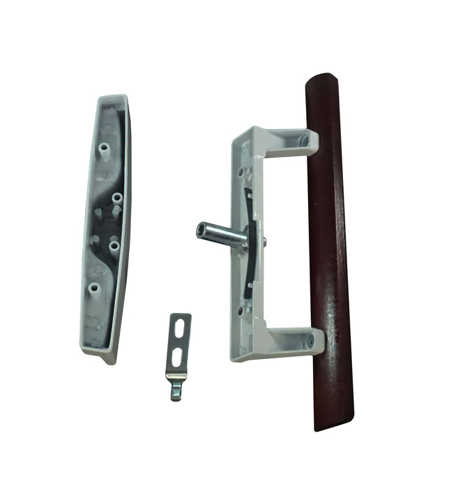 WRS Patio Door Handle Set (without Key Cylinder)  -  White