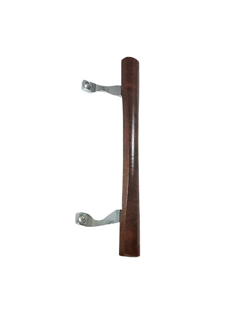 WRS Patio Door Handle with Brackets - Wood Finish