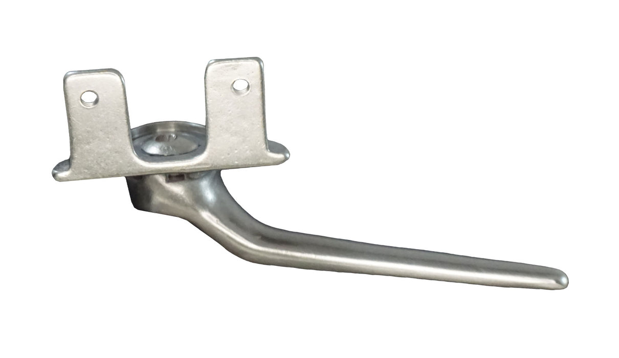 3-1/4" Left Hand Angle Base Cam Handle - White Bronze