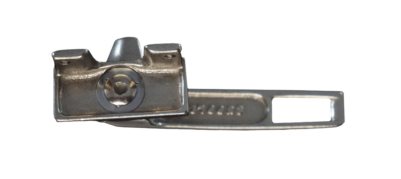 WRS Right Hand Angle Base Project-in Hopper Handle - White Bronze