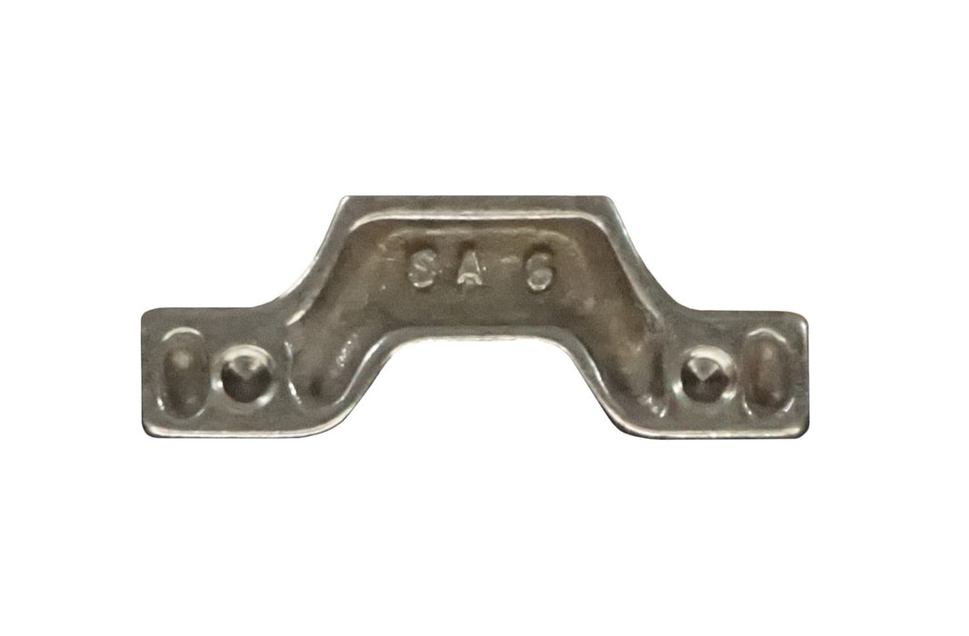 WRS 2" Cam Handle Strike - White Bronze