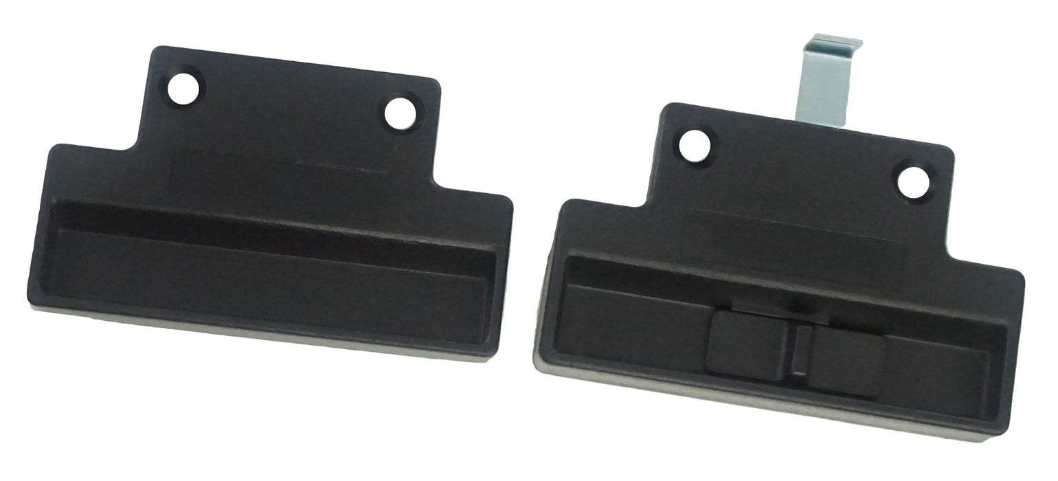 WRS 3-3/16" Sliding Screen Door Handle - Black