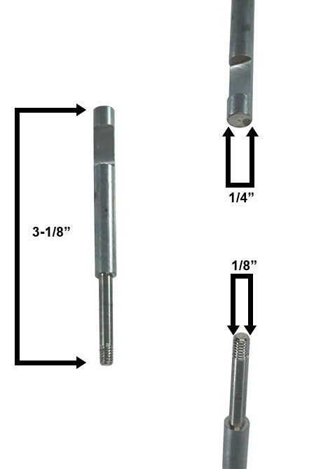 WRS Pivot Arm Shaft - 3-1/8"