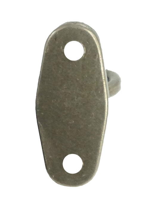 WRS 1-1/2" Pole Ring  -  White Bronze