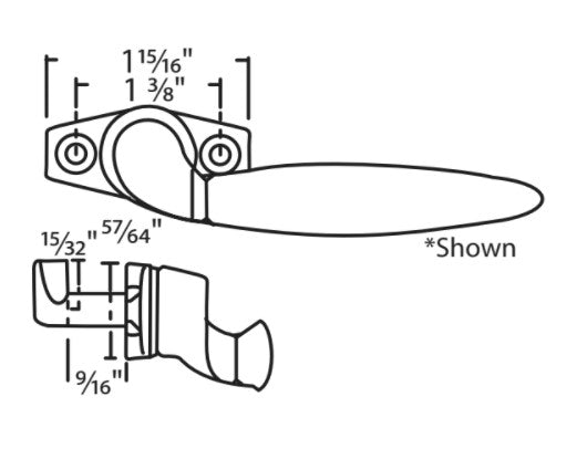 WRS Right Hand Project-In Handle - 7/16" PAWL