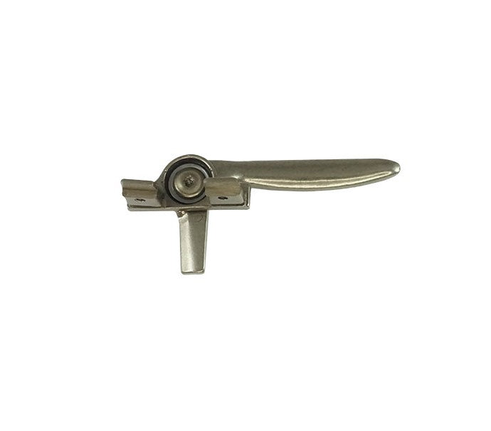 WRS 1-7/16" Left or Right Hand Angle Base Cam Handle - White Bronze
