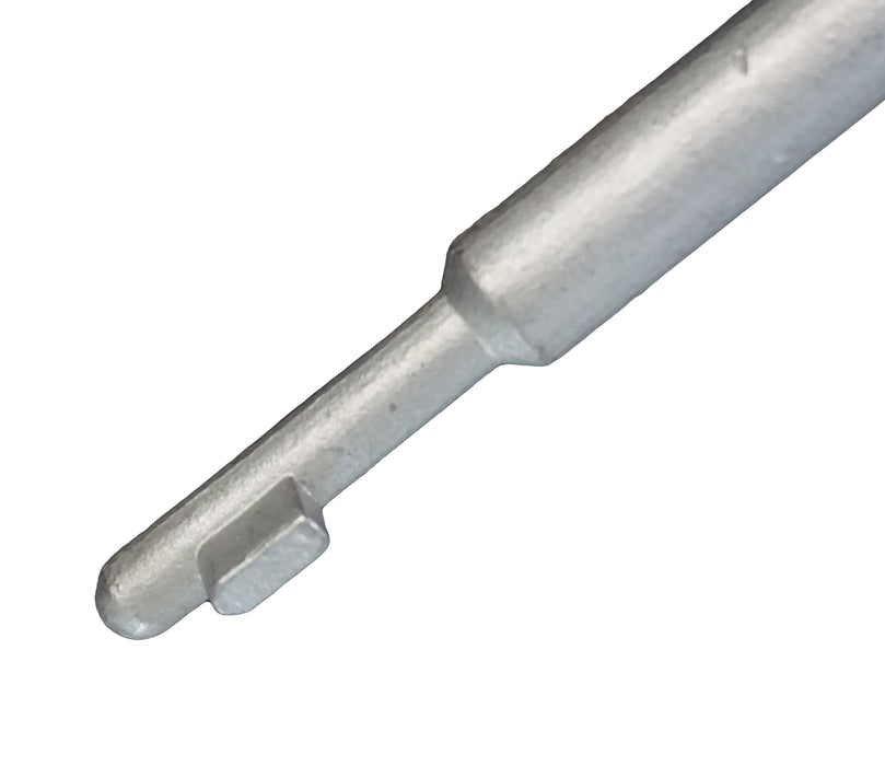 WRS 5-3/4" Steel Plated Key with Bumper - Yellow