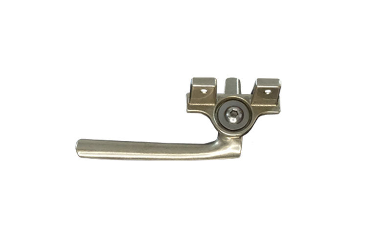 WRS Left or Right Hand Angle Base Cam Handle - White Bronze, Custom Made