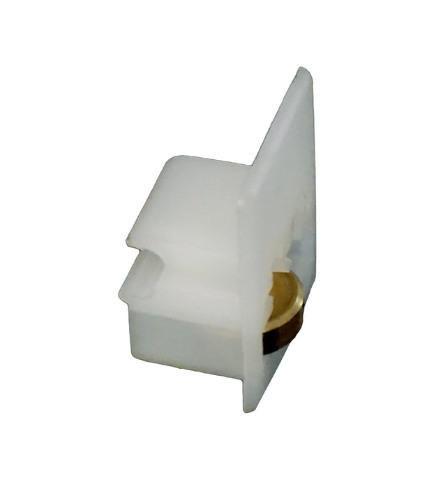 Window Roller Housing with Brass Wheel