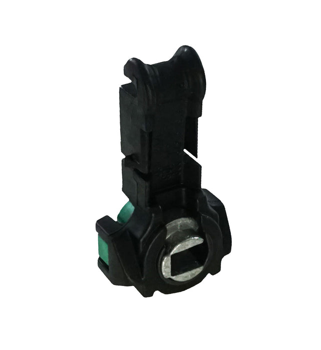 WRS 1" Drop in T-Lock, Green Puck - Closed Cam, inverted block and tackle balance