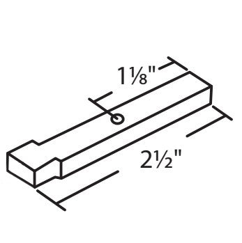 WRS 2-1/2" Pivot Bar - Die Cast
