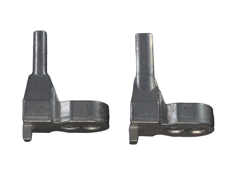 WRS 1-1/4" Left & Right Hand Pivot Bar Set - Zinc