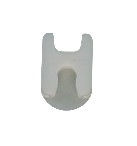 WRS Monarch 1" Bi-Fold Door Top Guide - White Nylon