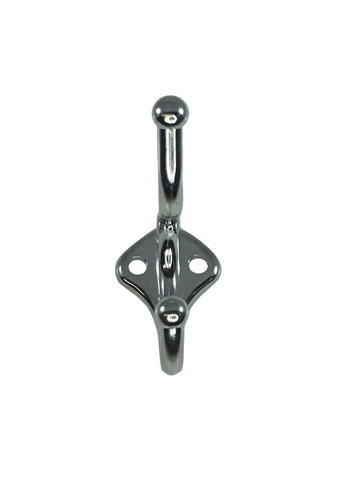 WRS 1-9/16" Two Prong Hook - Chrome