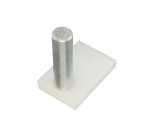 06-15 WRS White Pressure Shoe with 3/8" Pin