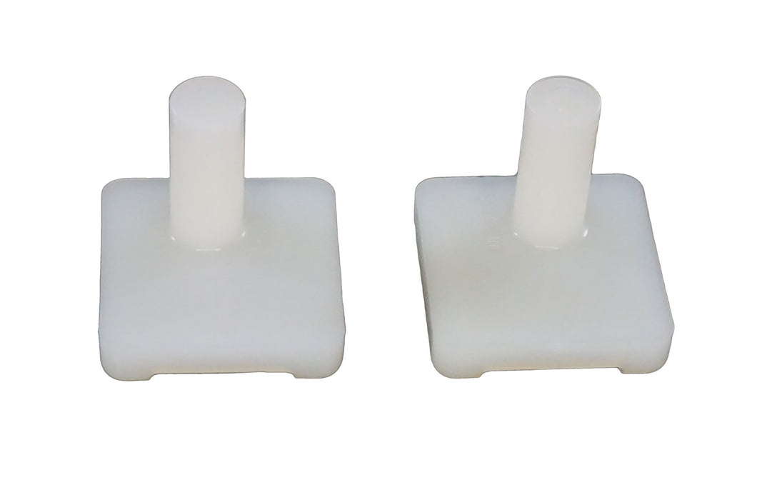 WRS Left & Right Hand Pressure Shoe Set with Pins  -  White