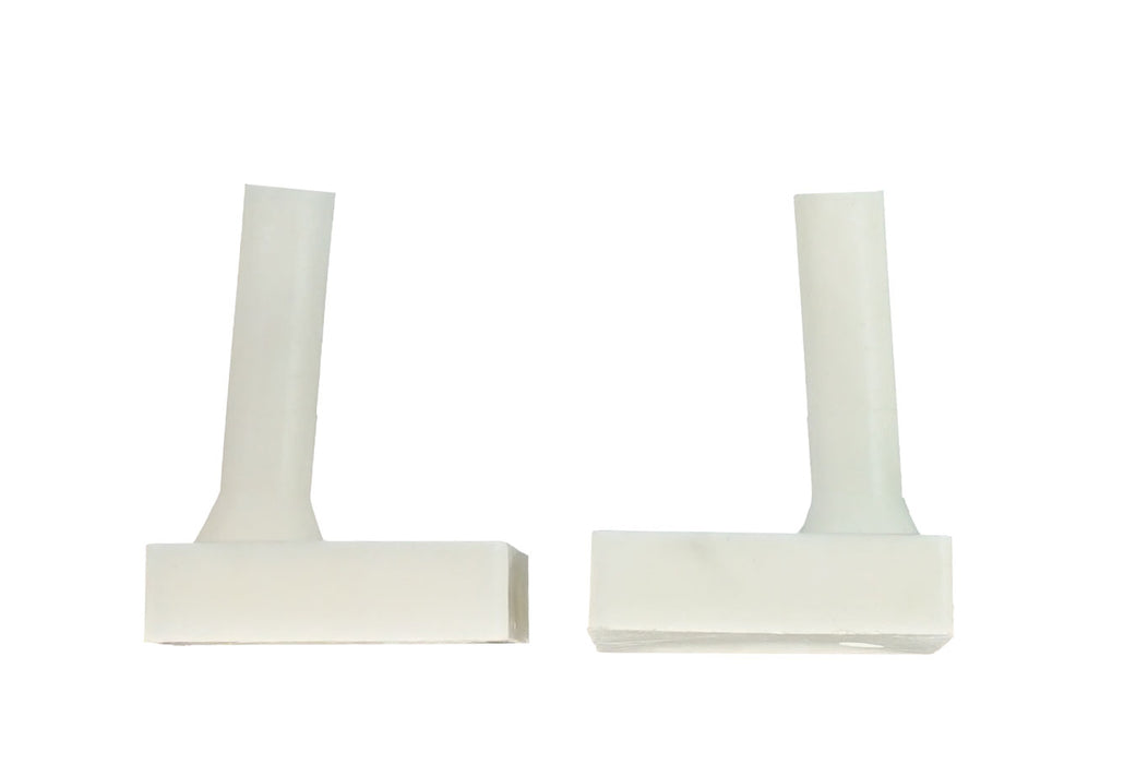 WRS Pressure Shoe Set with 1-1/4" Pins - White Nylon