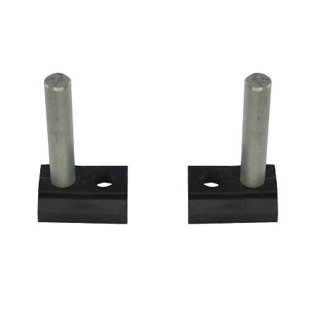 WRS 1-3/8" Left & Right Hand Pressure Shoe Set  -  White